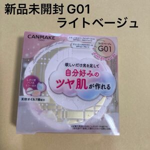 新品未使用 キャンメイク ルミナスルナパクト G01 ライトベージュ CANMAKE ファンデーション フェイスカラー