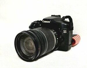【ジャンク】 Canon キャノン 一眼レフカメラ EOS40D 望遠レンズセット 部品取り EF-S 18-200mm 1:3.5-5.6 IS