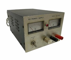 【現状品】 日立 DC POWER SUPPLY AX-6000S 1975年 直流安定化電源 レトロ ヴィンテージ 通電可 2.7㎏ 趣味 アマチュア無線
