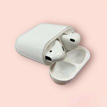 Apple AirPods アップル エアーポッツ 第1世代 ワイヤレスイヤホン A1602 ケース入り 両耳セット HMY_画像1