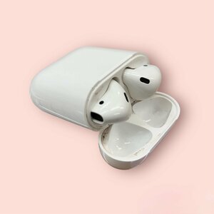 Apple AirPods アップル エアーポッツ 第1世代 ワイヤレスイヤホン A1602 ケース入り 両耳セット HMY