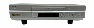 【ジャンク】SONY ソニー ビデオカセットレコーダー SLV-NX35 2006年製 VHS チャイルドロック RGBケーブル 高速巻き戻し機能 Gコード予約