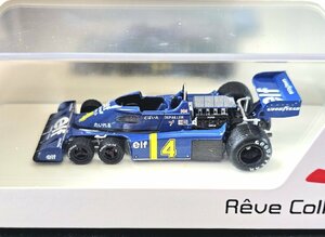 ★未使用★Reve Collection レーヴコレクション Tyrrell ティレル 日本GP仕様 F1 ミニカー ケース付 インテリア P34 n°4