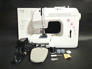  Maricc compact sewing machine TM-100 Sakura pattern sewing handicraft handcraft home use foot pedal attaching go in . preparation HMY