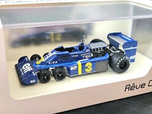 ★未使用★ Reve Collection レーヴコレクション Tyrrell ティレル 日本GP仕様 ミニカー ケース付 インテリア P34 n°3