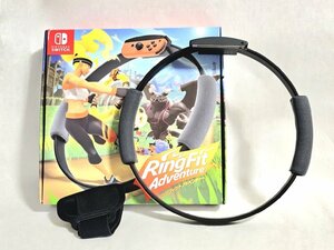 ★美品★ Nintendo Switch スイッチ リングフィットアドベンチャー HAC-022 フィットネス エクササイズ リングコン・レッグバンドセット