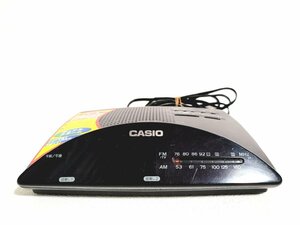 ◆ジャンク◆ CASIO カシオ AM/FM 時計 RT-150 目覚まし時計 録音 部品取り 当時物 昭和レトロ