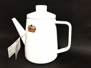 ★未使用★ HoneyWare ハニーウエア ソリッドシリーズ 1.0L ドリップポット ほうろう製 SD-1.0DP