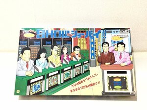 ◆当時物◆ タカラ SHOW by ショーバイ!! バンゲーム ファミリーゲーム クイズ 懐かしゲーム 2人~5人用 8才~大人向け レトロ
