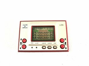 ◆レトロ◆ ニンテンドー Nintendo1981 LION GAME&WATCH ゴールドシリーズ LN-08　当時物　本体のみ