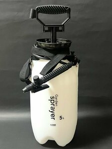 ★未使用★ CAINZ 蓄圧式噴霧器 HS-5L GARDEN SPRAYER 1頭口噴口 家庭用 5L 標準ノズル 82cm 取説あり 噴霧器