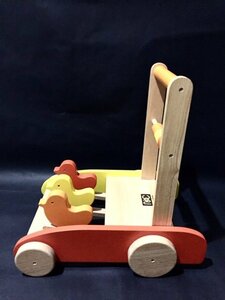  baby War car handcart wooden 1 -years old ~ start .. . san . clattering chick ... practice walk baby child 