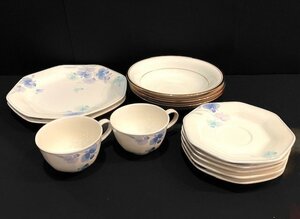 ◆まとめ◆ Noritake ノリタケ CRAFTONE クラフトーン 洋食器 食器セット 花柄 カップ コップ 深皿 スープ皿 プレート