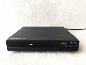 GRAMOLUX DVDプレーヤー GRAMO-40 リモコン付き 再生 簡単操作 小型軽量設計