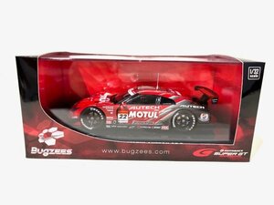 【未開封】AUTO BACKS モチュール・オーテック GT-R #22 ミニカー レッド×ブラック×シルバー 1/32 SUPER GT 2008シリーズ インテリア