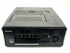 【レトロ】 SONY ソニー ポータブルビデオカセットレコーダー SL-3100 昭和 懐かし カバー付き バッテリー付き