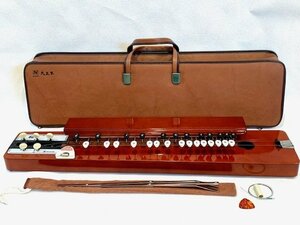 SUZUKI Taisho koto Sakura soft case attaching Suzuki musical instruments factory traditional Japanese musical instrument 