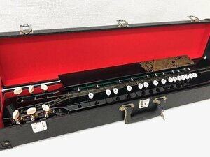 * beautiful goods * traditional Japanese musical instrument Taisho koto storage case attaching 