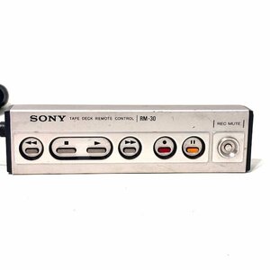 SONY Sony wired remote control RM-30 open reel deck tape deck remote control 