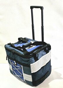 クーラーボックス スーツケース型 キャスター付き 保冷温バッグ 防災 キャンプ バーベキュー BBQ ピクニック 釣り 野外 持ち運び楽々