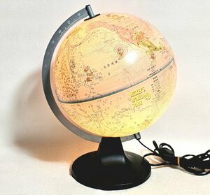  Disney globe lamp Vintage Mickey minnie map interior . a little over study school . a little over desk geography 