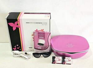 ★美品★ Ke-non 脱毛器 NIPL-2080 家庭用 ホームエステ 男女兼用 美顔器 コード式 シェア利用可 ボディ うぶ毛 ヒゲ HMY