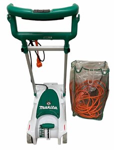 【美品】 MAKITA マキタ 230mm芝刈機 MLM2301 6.8㎏ 100V 8段階 ロータリー刃 軽量 パワフルモーター 庭 手入れ