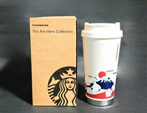 ★未使用★ スターバックスコーヒー タンブラー スタバオリジナル JAPAN 473ml 真空二重構造 日本 デザイン 富士山 HMY