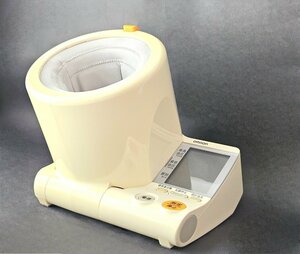 OMRON オムロン デジタル自動血圧計 HEM-1000 上腕式 スポットアーム 2008年製 可動式腕帯 健康管理 HMY