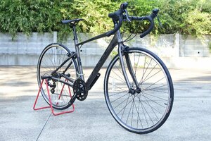 *1 jpy start! road bike, unused, new car!CALLE-CTS light weight aluminium frame! Shimano dual control lever -(STI adoption ) mat color!