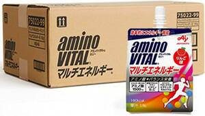 24 piece [ case sale ] Ajinomoto amino baitaru jelly drink multi energy apple taste 180g×24 piece amino acid 1500mg