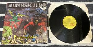 オランダ サイコビリー 超名盤 初回オリジナル盤イエローレーベル Numbskulls LP Psychophobia ネオロカビリー　パンカビリー