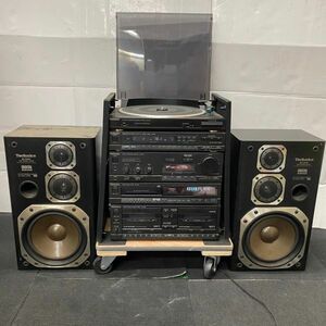 F569-O50-226 Technics テクニクス システムコンポ SU-X845/SL-X845/ST-X845/RS-X845/SL-J808/SB-CD650/アンプ/チューナー/スピーカー 他⑤