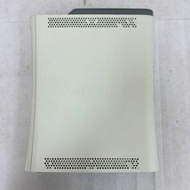 H438-O18-3336 Microsoft マイクロソフト XBOX360 CONSOLE 本体 ホワイト/ケーブル/説明書/バイオハザード 他 ソフト3本付 通電OK ①_画像2