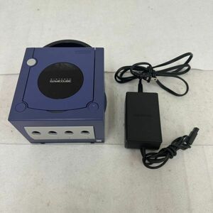 H426-K44-4468 Nintendo Nintendo GAMECUBE Game Cube DOL-001 violet body /AC adaptor attaching nintendo GC electrification OK ①
