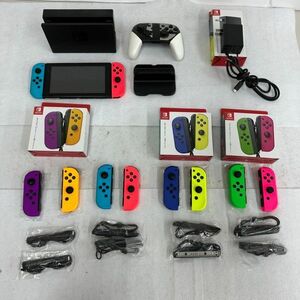 H411-O50-192 Nintendo Switch Nintendo switch body HAC-001 neon blue red green pink yellow other /Joy-Con/ electrification OK ①