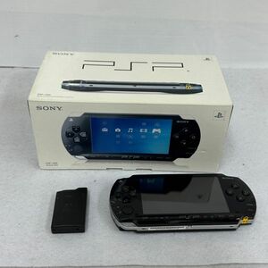 H404-K44-4680 SONY ソニー PSP 本体 PSP-1000 ブラック PlayStation Portable プレイステーションポータブル 箱付き ①