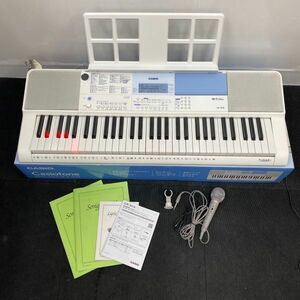 H523-C4-1993 CASIO Casio light navigation keyboard Casiotone Casio tone LK-515/ electronic piano / box Mike manual attaching / electrification * sound out OK ⑤