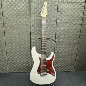 I864-K44-4995 SCHECTER ORIENTAL LINE シェクター オリエンタルライン エレキギター ホワイト系 6弦 弦楽器 通電・音出しOK ①