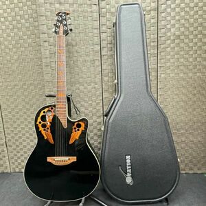 I809-O53-195*Ovation Ovation 6868LX Standard Elite LX electric acoustic guitar acoustic guitar 6 string stringed instruments hard case 