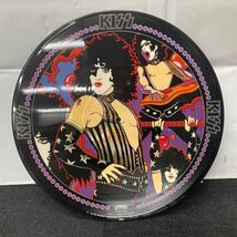 I529-O48-291 PAUL STANLEY KISS キッス VIPD-1 CASABLANCA/ピクチャーレコード LP アルバム Vinyl/ライナー付 ⑤_画像5