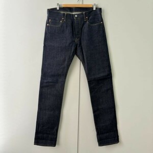 J206-O44-1136 KOJIMA GENES. island jeans Denim pants strut indigo size 34 men's made in Japan front button ②