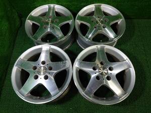 After-market Weds LEONIS 15 Inch 6.5J +25 5H/114.3 Wheels4本set 中古 Must Sell!!