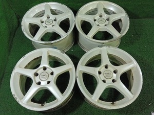 MODEXホイール 16×7J/8J PCD114.3/5穴 土屋圭市モデル 4本 中古 売切!!