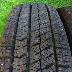 軽自動車に バリ溝 ブリヂストン VRX2 155/65R14 社外14インチ PCD100 4.5J 4本セット 中古 売切!!の画像6