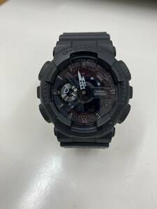 ＃7039 G-SHOCK Gショック BASIC ビッグフェイス デジアナコンビ 腕時計 GA-110-1BJF 箱無し 稼働中