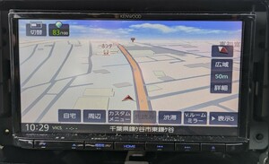 ☆ KENWOOD ケンウッド メモリーナビ MDV-L407 地図データ 2019年 本体 2020年製 7型 ワンセグ/DVD/USB/FM C5☆