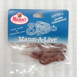 新品 マンズ マン-ア-ライブ 1/4oz #パンプキンシード　Mann's Mann-A-Live MALPS4-X　トム・マン