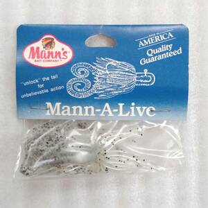 新品 マンズ マン-ア-ライブ 1/4oz #ソルト&ペッパー　Mann's Mann-A-Live MALSP4-X　トム・マン