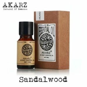 AKARZ サンダルウッド 白檀 10ml エッセンシャルオイル 精油